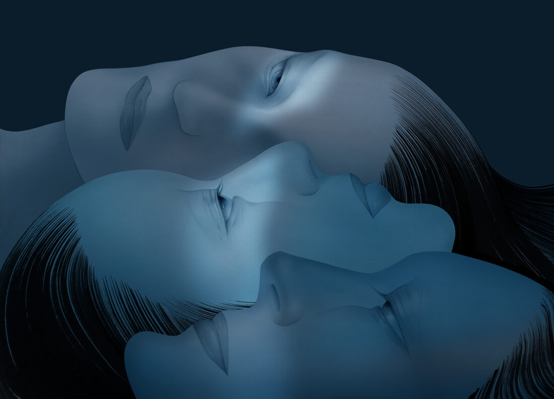 Gaze from the Blue